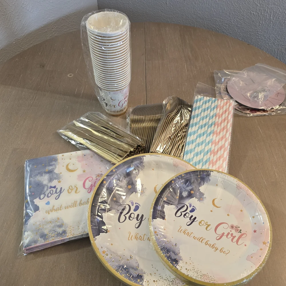 Baby Gender Reveal Party Decor